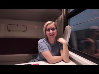 dro4 fm - andre love - porn on the train [russian, private, homemade, amateur, on camera, milf, blowjob, on the train, in the carriage, sucking, sperm