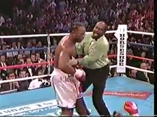lennox lewis - mike tyson fight footage