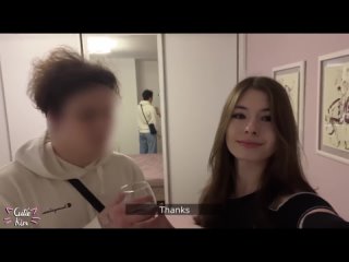 cutie kim - sexy girl brought an stranger guy to orgasm so that he went to the dark side in no nut november...